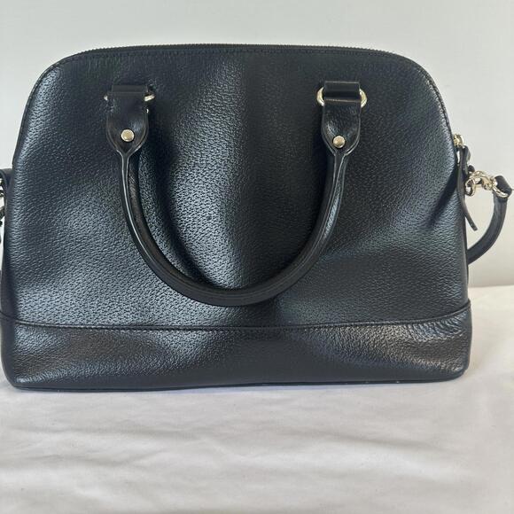 Kate Spade New York  Black Satchel/Crossbody Pebbled Cow Leather Bag - Picture 4 of 9